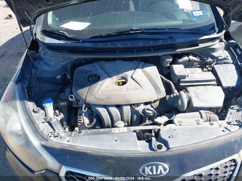 2016 KIA FORTE LX - KNAFK4A60G5591276