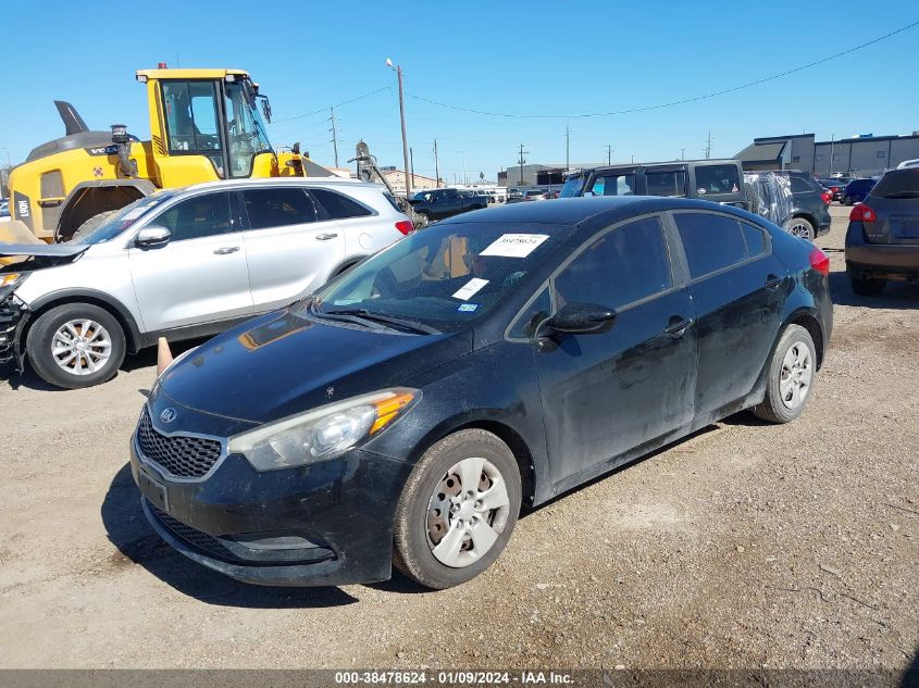 2016 KIA FORTE LX - KNAFK4A60G5591276
