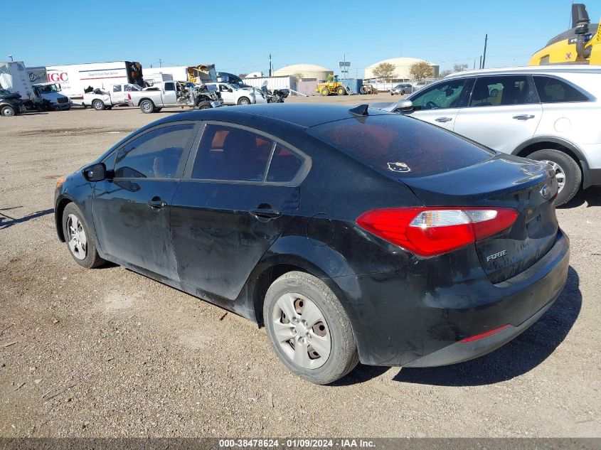 2016 KIA FORTE LX - KNAFK4A60G5591276