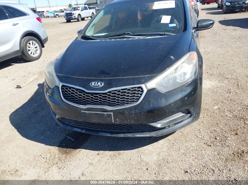 2016 KIA FORTE LX - KNAFK4A60G5591276