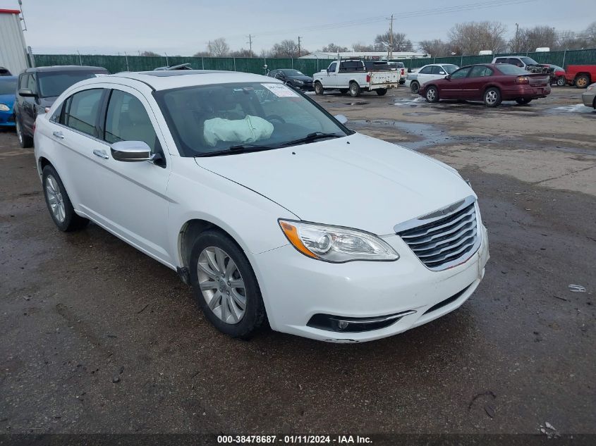 2013 CHRYSLER 200 LIMITED - 1C3CCBCG8DN651253