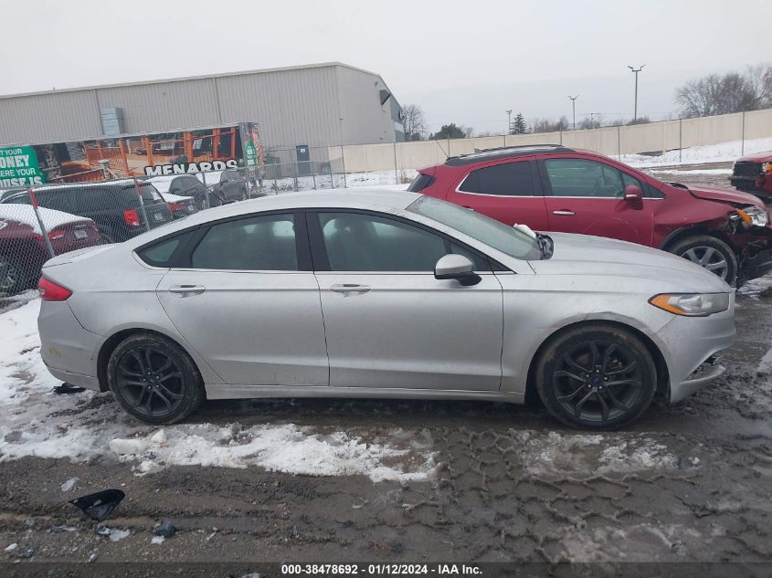 2018 FORD FUSION SE - 3FA6P0HD1JR144791