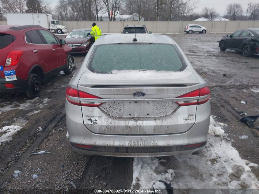 2018 FORD FUSION SE - 3FA6P0HD1JR144791