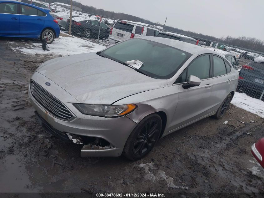 2018 FORD FUSION SE - 3FA6P0HD1JR144791