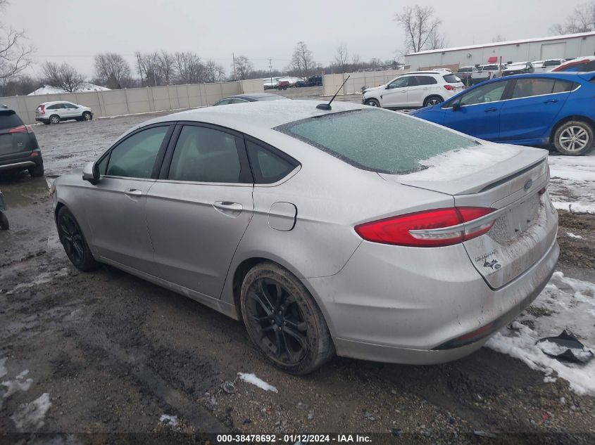 2018 FORD FUSION SE - 3FA6P0HD1JR144791