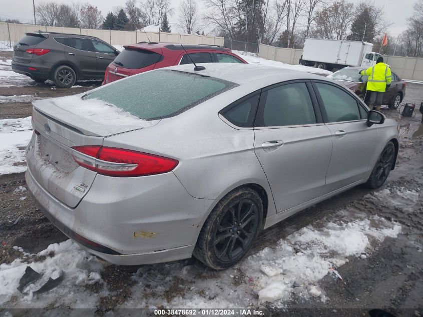 2018 FORD FUSION SE - 3FA6P0HD1JR144791