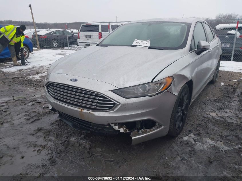 2018 FORD FUSION SE - 3FA6P0HD1JR144791