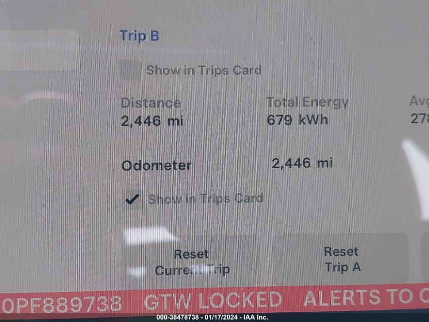 2023 TESLA MODEL Y AWD/PERFORMANCE DUAL MOTOR ALL-WHEEL DRIVE - 7SAYGDEF0PF889738