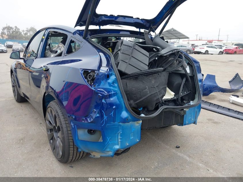 2023 TESLA MODEL Y AWD/PERFORMANCE DUAL MOTOR ALL-WHEEL DRIVE - 7SAYGDEF0PF889738