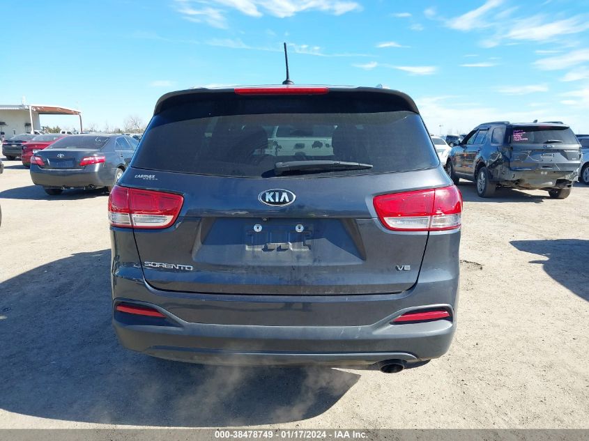 2018 KIA SORENTO LX/L - 5XYPG4A55JG388382