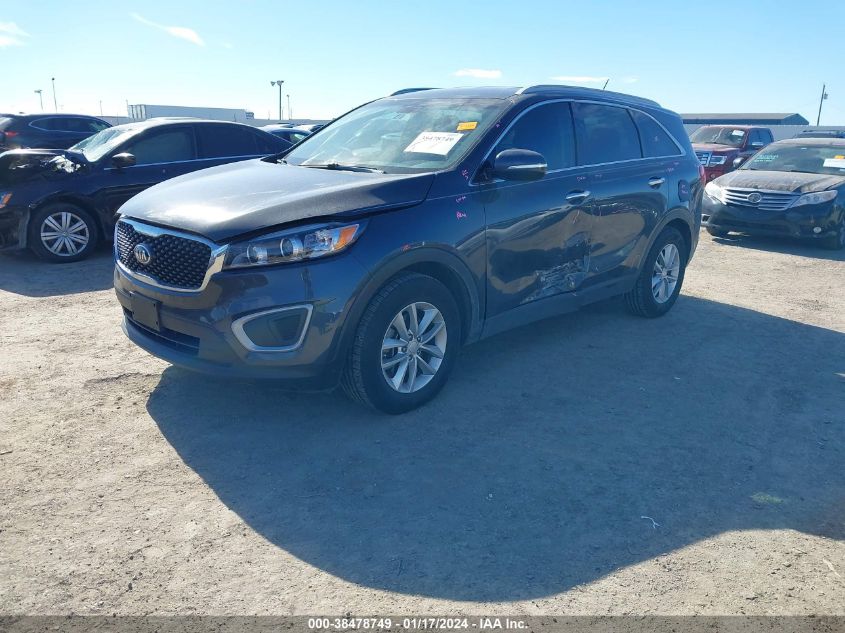 2018 KIA SORENTO LX/L - 5XYPG4A55JG388382