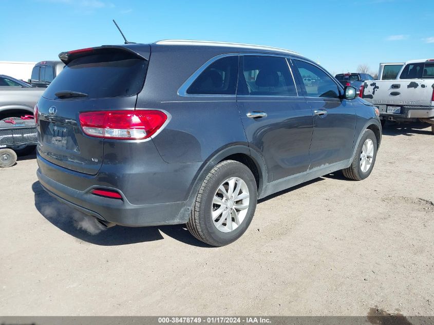 2018 KIA SORENTO LX/L - 5XYPG4A55JG388382