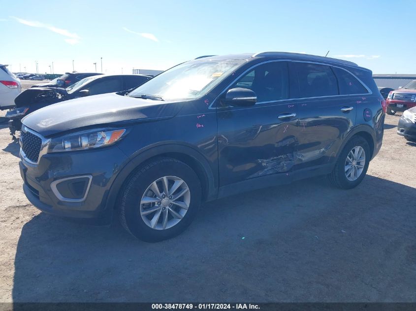 2018 KIA SORENTO LX/L - 5XYPG4A55JG388382