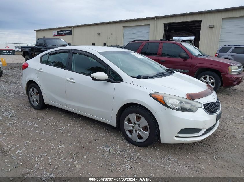 2014 KIA FORTE LX - KNAFK4A60E5048216