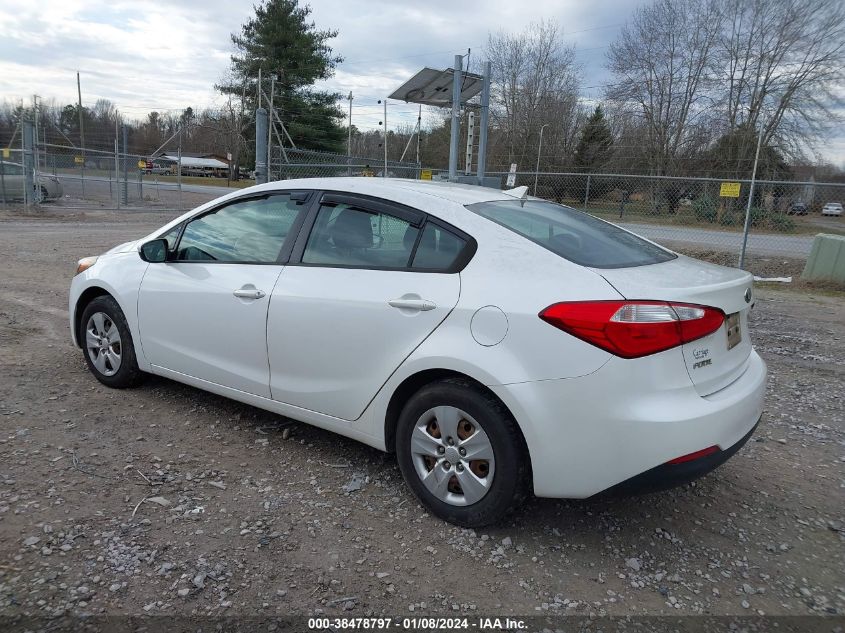 2014 KIA FORTE LX - KNAFK4A60E5048216