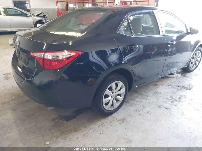 2016 TOYOTA COROLLA L/LE/LE PLS/PRM/S/S PLS - 2T1BURHE2GC614758