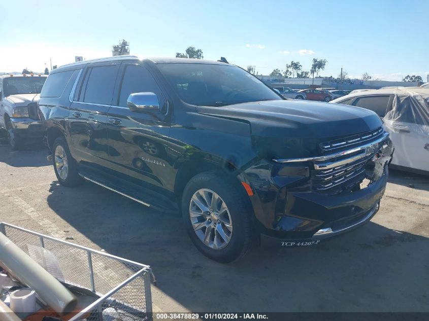 2022 CHEVROLET SUBURBAN C1500 PREMIER - 1GNSCFKD1NR177878