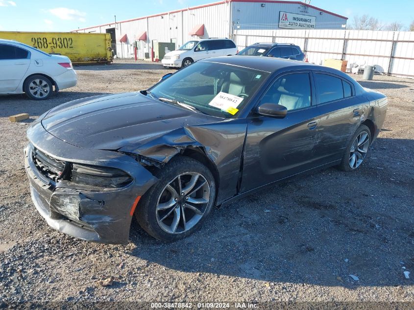 2015 DODGE CHARGER SXT - 2C3CDXHG9FH721812