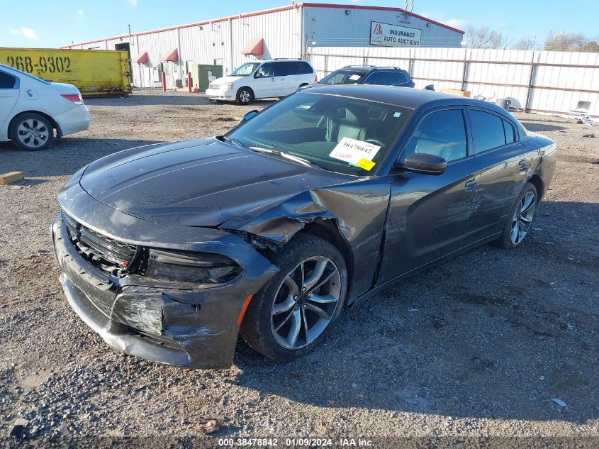 2015 DODGE CHARGER SXT - 2C3CDXHG9FH721812