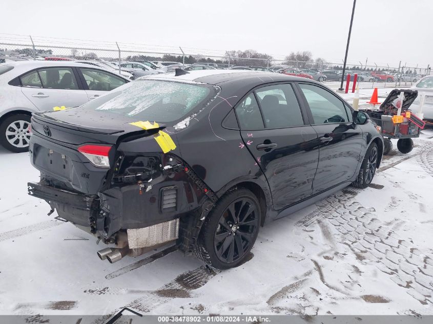 2022 TOYOTA COROLLA SE NIGHTSHADE EDITION - 5YFS4MCEXNP115388