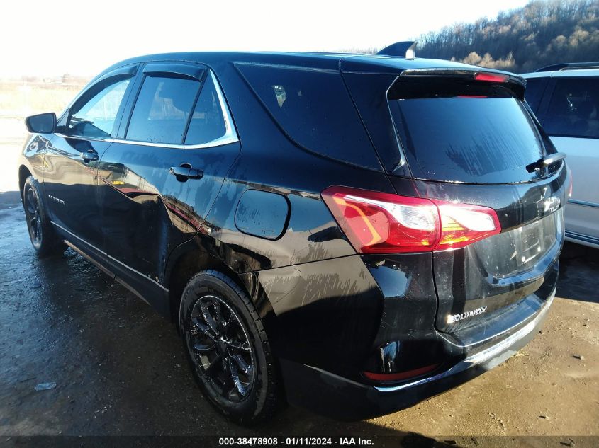 2020 CHEVROLET EQUINOX AWD LT 1.5L TURBO - 3GNAXUEV1LL247604