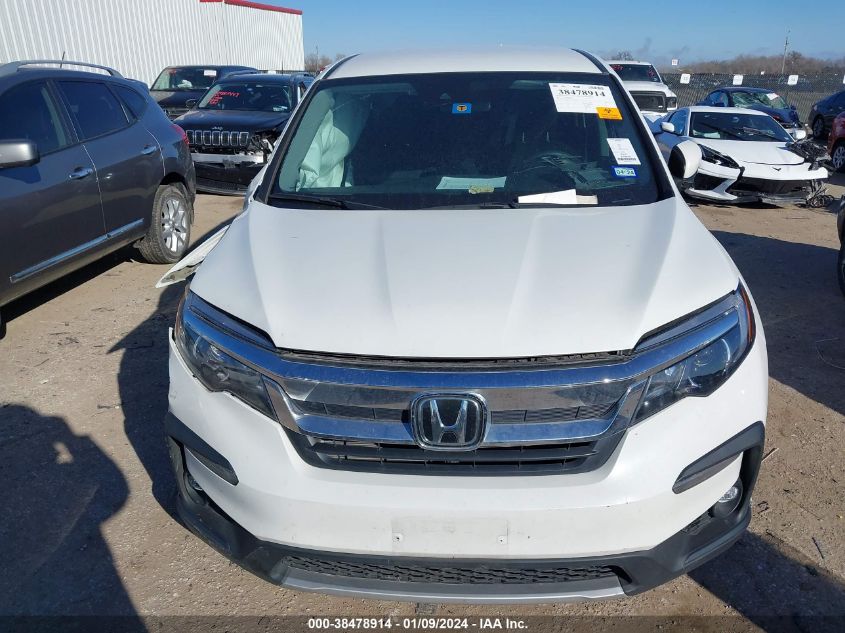 2021 HONDA PILOT EX - 5FNYF5H32MB031965