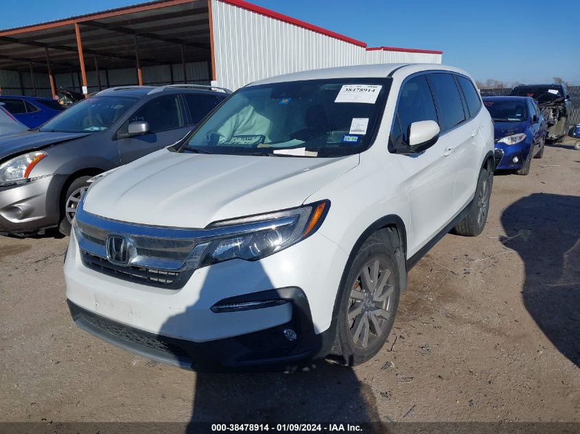 2021 HONDA PILOT EX - 5FNYF5H32MB031965