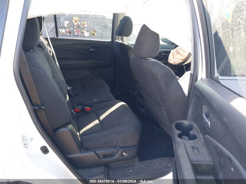2021 HONDA PILOT EX - 5FNYF5H32MB031965