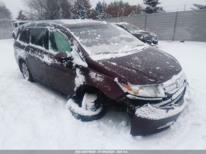 2015 HONDA ODYSSEY EXL - 5FNRL5H65FB057437