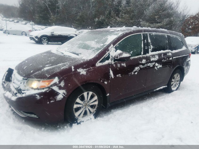2015 HONDA ODYSSEY EXL - 5FNRL5H65FB057437