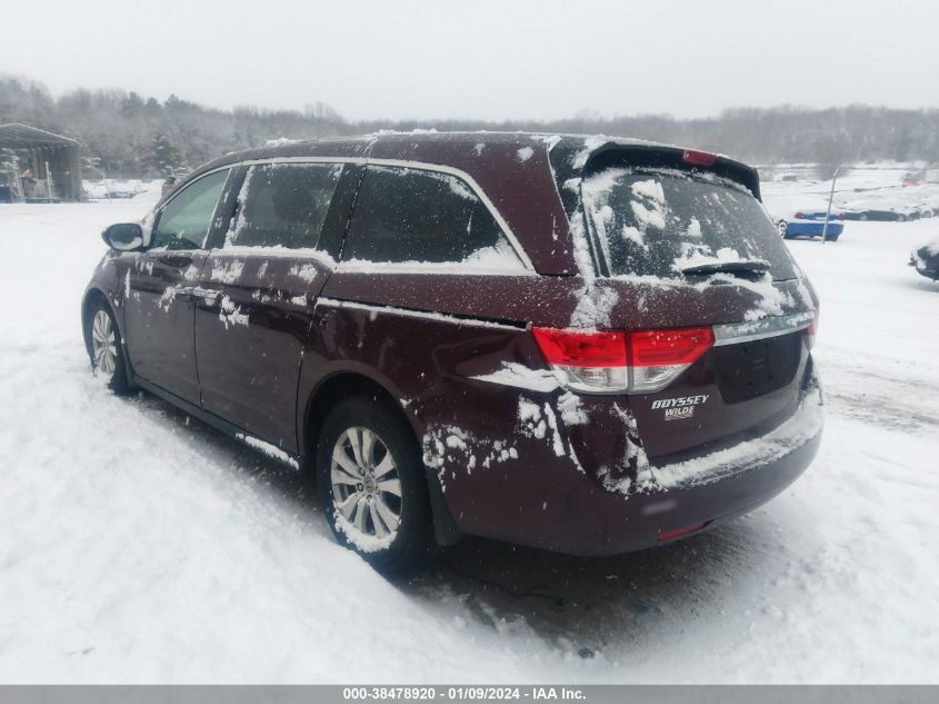 2015 HONDA ODYSSEY EXL - 5FNRL5H65FB057437
