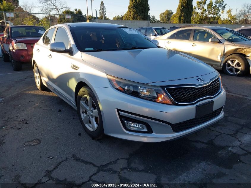 2015 KIA OPTIMA LX - 5XXGM4A76FG484916