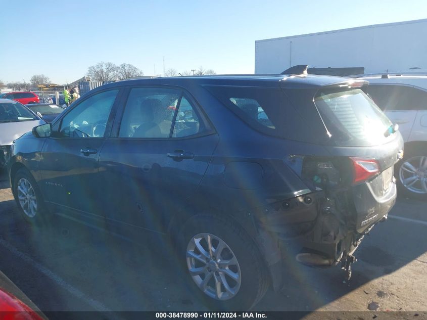 2019 CHEVROLET EQUINOX LS - 3GNAXHEV7KS510383