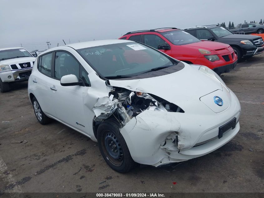 2015 NISSAN LEAF S/SV/SL - 1N4AZ0CP2FC317360