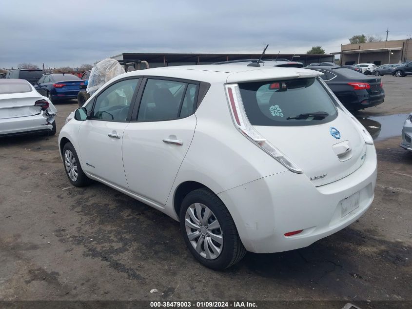 2015 NISSAN LEAF S/SV/SL - 1N4AZ0CP2FC317360