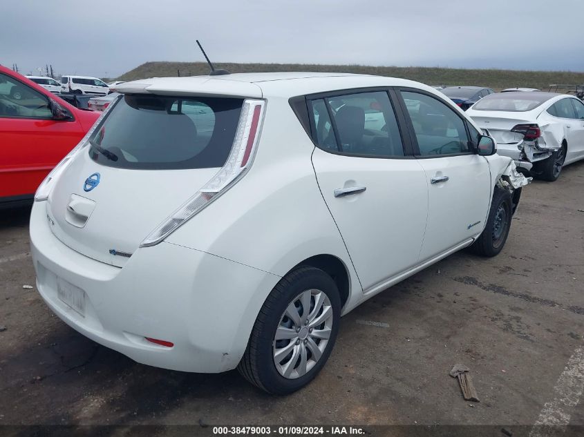 2015 NISSAN LEAF S/SV/SL - 1N4AZ0CP2FC317360