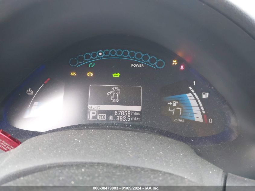 2015 NISSAN LEAF S/SV/SL - 1N4AZ0CP2FC317360