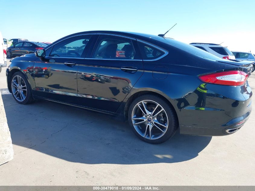 2014 FORD FUSION TITANIUM - 3FA6P0K94ER390356