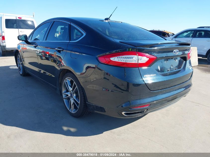 2014 FORD FUSION TITANIUM - 3FA6P0K94ER390356