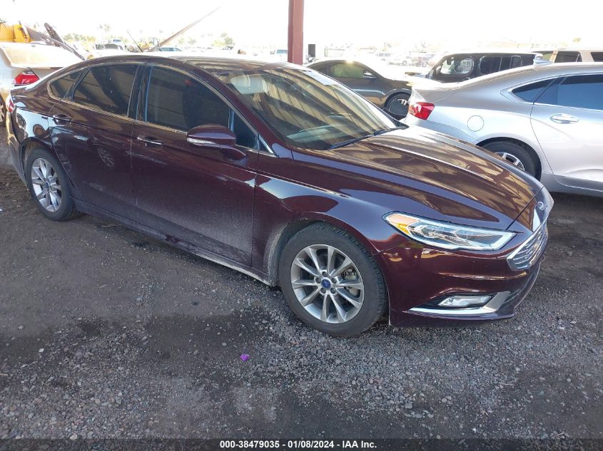 2017 FORD FUSION SE - 3FA6P0HD7HR222128