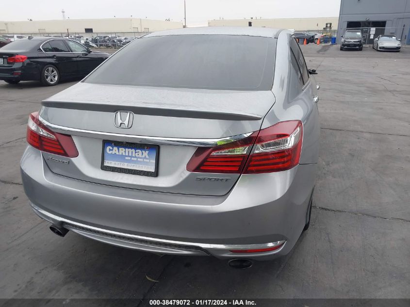 2017 HONDA ACCORD SPORT - 1HGCR2F57HA115607