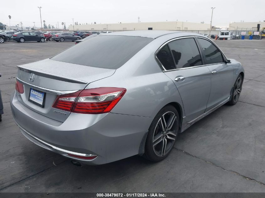2017 HONDA ACCORD SPORT - 1HGCR2F57HA115607