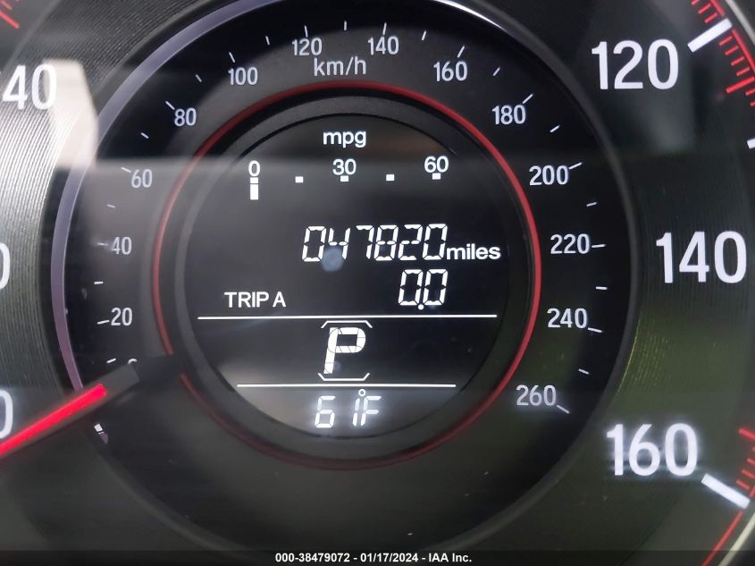 2017 HONDA ACCORD SPORT - 1HGCR2F57HA115607