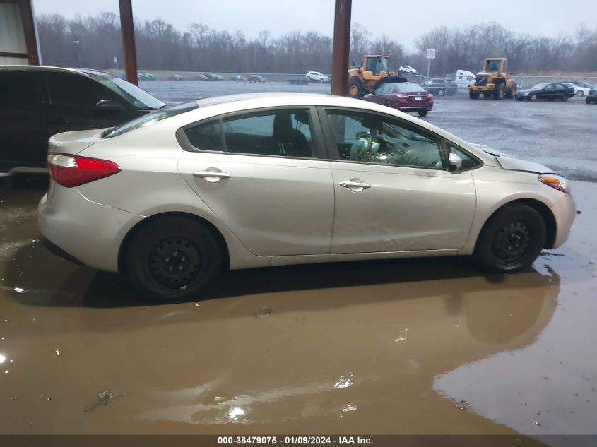 2014 KIA FORTE LX - KNAFK4A63E5142445