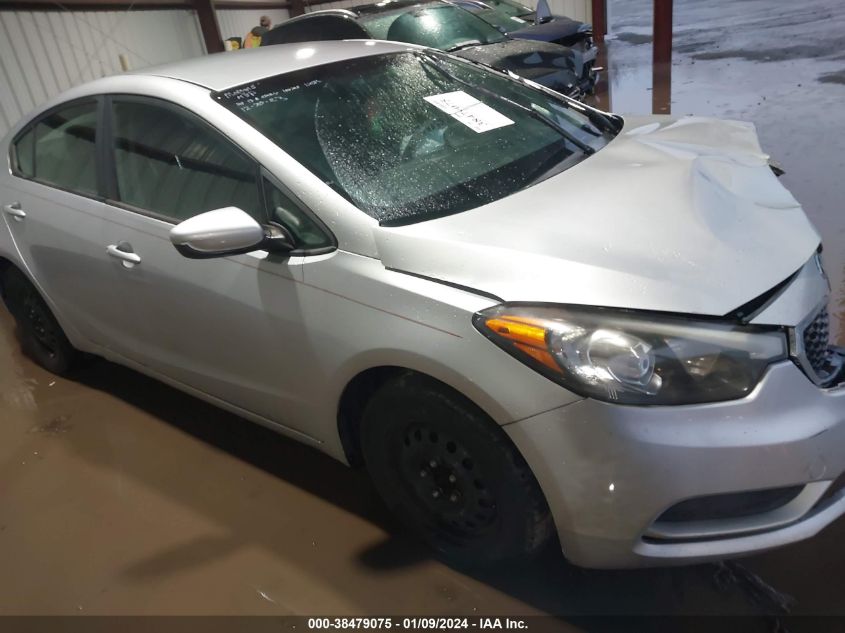 2014 KIA FORTE LX - KNAFK4A63E5142445
