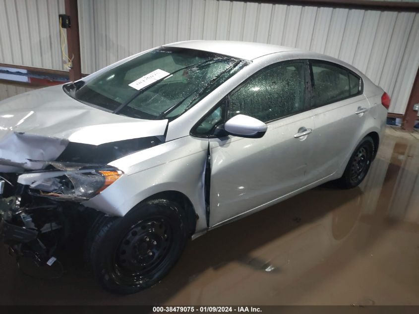 2014 KIA FORTE LX - KNAFK4A63E5142445