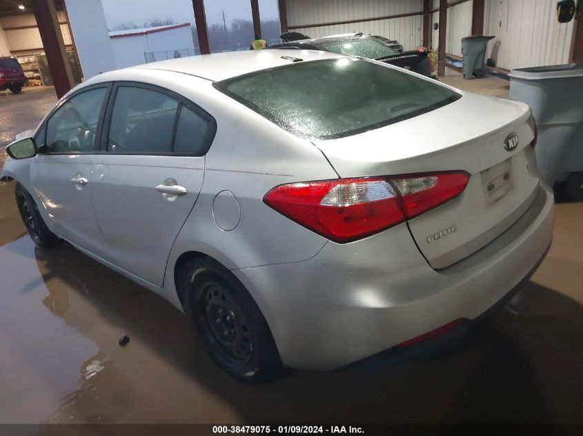 2014 KIA FORTE LX - KNAFK4A63E5142445