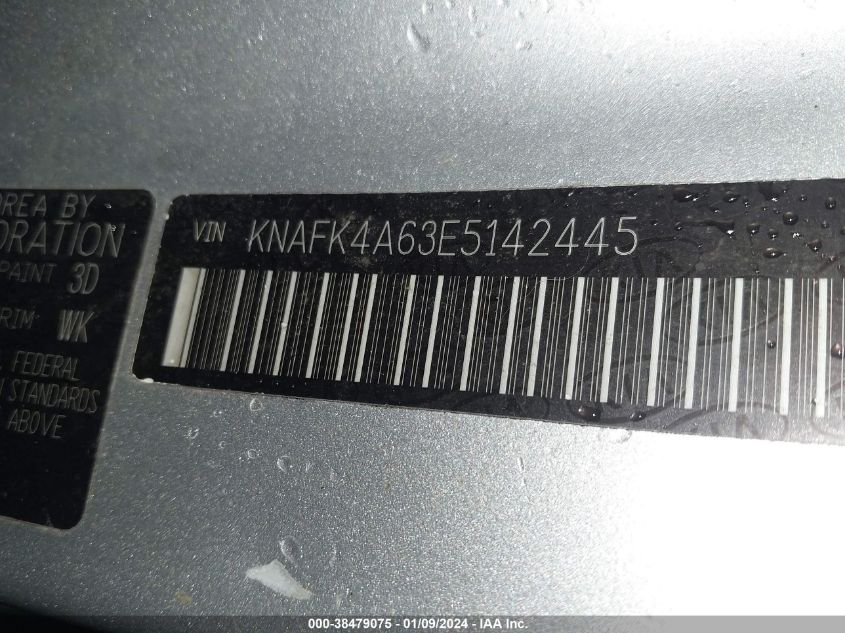 2014 KIA FORTE LX - KNAFK4A63E5142445