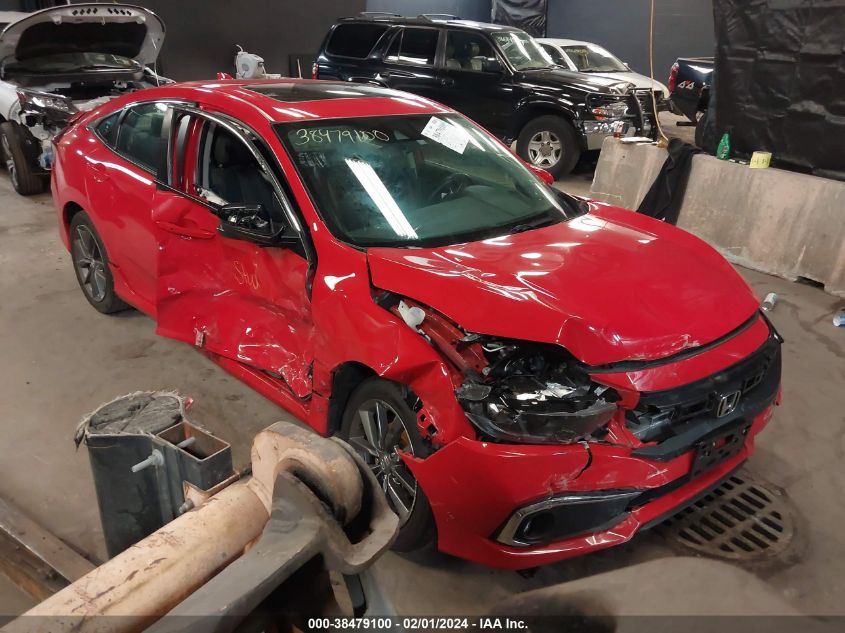 2021 HONDA CIVIC EX-L - 2HGFC1F7XMH701904