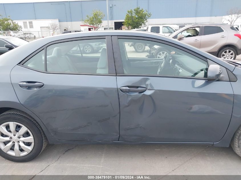 2014 TOYOTA COROLLA LE - 5YFBURHE6EP075610